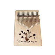 WOIM Reindeer Wood 17-key Kalimba with Kazoo trumpet