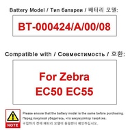 For Zebra EC50 EC55 Mobile Data Terminal Battery High Compatibility 3060mAh BT-000424 A 00 08 High P