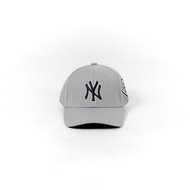 MLB NY YANKEES OUTLINE WHITE BLACK GREY CAP 100% ORIGINAL