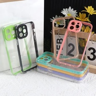 COLORFUL FRAME CASE INFINIX SMART 8 9 10 HOT 40I 50I NOTE 30 40 PRO VIP