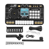 DJ Controller for Kids DJ Disc Player Electronic Keyboard  DJ Mixer Table with  Microphone Dynamic L