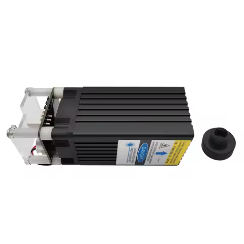 LASER TREE 4W 5W 10W Blue Laser Module TTL PWM Laser Head Laser Engraver Cutting Wood Marking DIY Ac