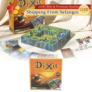 Permainan 🎭 Dixit Card Game Creative Bluffing & Guessing Game Ideal for Home Party Entertainment