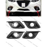 For Mazda 3 Axela 2014 2015 2016 Front Bumper Fog Light Lamp Cover Hood