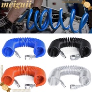 MEIGUII PU Air Compressor Hose, Flexible With Connector Air Compressor Hose Tube, PU PU Recoil Air T
