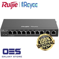 REYEE RG-EG210G-P-V3 with 8 x Gigabit PoE+ Ports 110W Up 4 WAN Links, 200 Concurrent User, 600Mbps M
