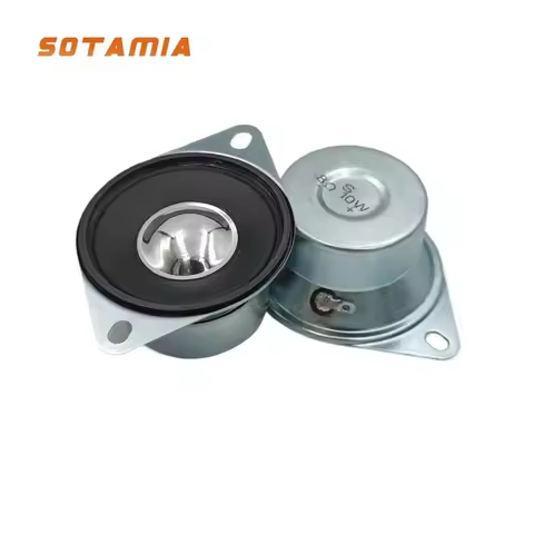 SOTAMIA 2Pcs 1.5 2 Inch Tweeter Speaker 4 Ohm 5W 8 Ohm 10W Treble Speaker Audio Loudspeaker With Ear
