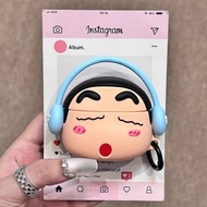 Music Crayon Shin-chan For Airpods Pro3 Case Airpods Pro2 Shockproof 3D Earphone Cover Compatible Fo