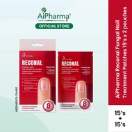 AiPharma RECONAL Tampalan Rawatan Kulat Kuku / RECONAL Fungal Nail Treatment Patches (15's x 2 Pouch