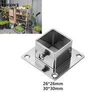 [AbabixaMY] 5x Square Post Flange Post Base Heavy Duty Floor Post Flange Porch Railing Benches