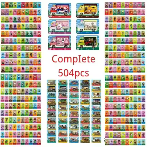 Hot Game Animals Crossing New Horizons Amiibo Card Ankha Marshal Maple NS Switch 3DS Game Set Mini N