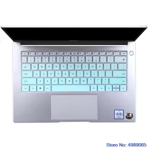 Silicone Laptop Keyboard Cover Skin Protector Film For Huawei MateBook D 15 AMD Ryzen 2020 15.6 inch