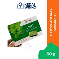 Alfredo Mint Dark Chocolate 60g Double Layer Mint Dark Chocolate