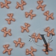 GANTUNGAN DOG BALLOON KEYCHAIN CHARM DOG BALLOON BAG CHARM DOG BALLOON KEYCHAIN DOG CHARM PUPPY BALL