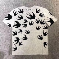 MCQ  女裝 灰色絲絨燕子 碼數  XXS  XS