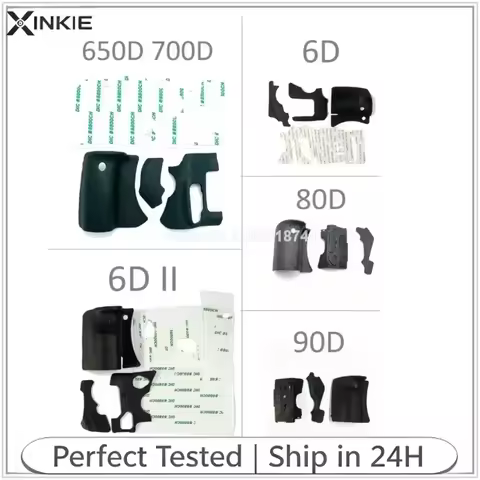 New Body Grip Rubber Cover Thumb Skin Replacement Repair Spare Part for Canon 650D 700D 6D2 6D II 6D
