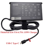 Lenovo ThinkPad Z16 G1 T16 Laptop 20V 6.75A 135W Type-C USB-C AC Power Charger adapter