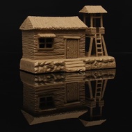 Building HOUSE BUILDING HOUSE Z - DIORAMA / MAKET / Miniature