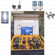 Xenon Headlight HID (High Intensity Discharge) #Per Set# 35W [8000K Terang] H1 H3 H4 H7 H11 HB3(9005