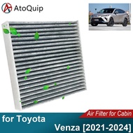 CF12157 Car Air Filter Element Suit for Toyota Venza 2021-2024 87139-0E040 87139-0R030 87139-26010 8
