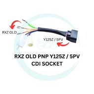 CDI SOCKET YAMAHA RXZ OLD RXZ MILI PNP CDI Y125Z RXZ 5PV MOTOR