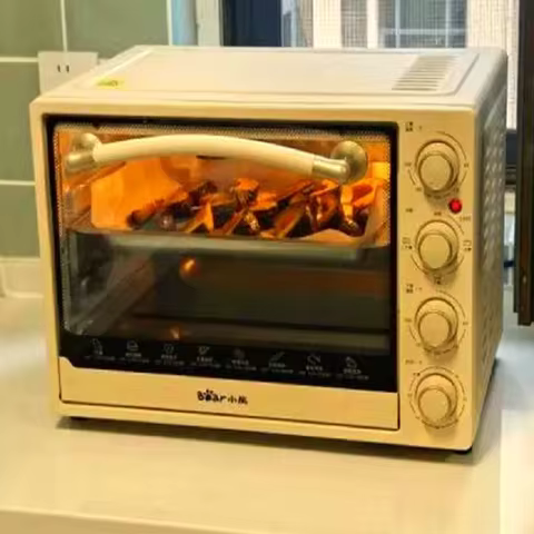 220V Bear Electric Oven Large Capacity Multifunctional Baking Oven for Home Use FB