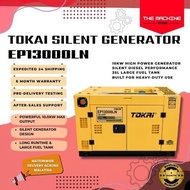 TOKAI Japan Brand Diesel Generator EP13000LN 9Kw (10Kw) LOW NOISE CANOPY Single Phase 低噪音发电机
