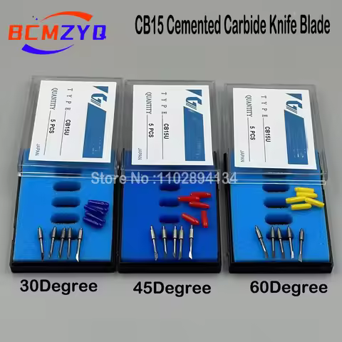 5PCS Cutting Plotter Graphtec CE5000 CE3000 CE6000 FC8600 CB09 CB15 Knife Blade CB09UA-5 CB15UA-5 Ce