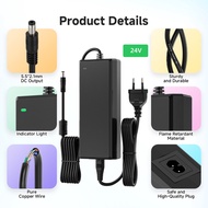 BTF-LIGHTING 24V 1A/2A/3A/4A/5A Power Supply Adapter 100-240V AC to 24V DC Converter Class 2 Power S