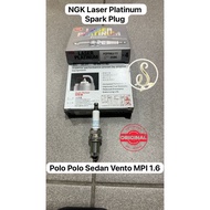 (100% ORIGINAK) NGK Laser Platinum PZFR6J-11 Volkswagen MK5 Polo Sedan Vento MPI 1.6 Spark Plug 3586
