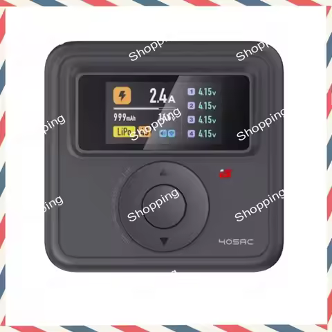 M20K 405AC Gan 60W Smart Charger RC Model Battery Fast Charger For 1- 4S Life Lihv Lipo 1- 7S Pb 1- 