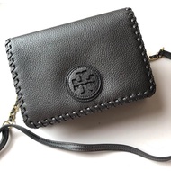 TORY BURCH Marion Combo Crossbody Bag Black