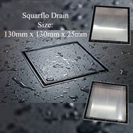 [ 1 UNIT ] Stainless Steel Floor Grating Floor Trap-Premium Tiles Insert-SQUARFLO DRAIN