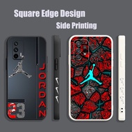 Jordan shoes retro DO007 For infinix Smart 5 4 Hot 9 11 Play Note 10 Lite Pro Phone Case Square Edge