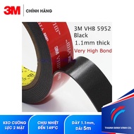 Băng Keo Cường Lực VHB 3M 5952 Dài 4.5m x 1.1mm size 10mm 20mm