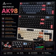 Asestek AK98 98-key compact mechanical keyboard, hot switch for gaming and office