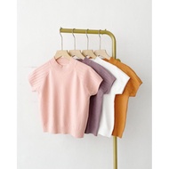 A3016 Knit Top Wanita