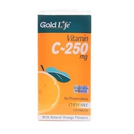 Gold Life Eurobio Vitamin C-250mg (110's , Chewable) Vitamin C 250mg [EXP:03/2027]