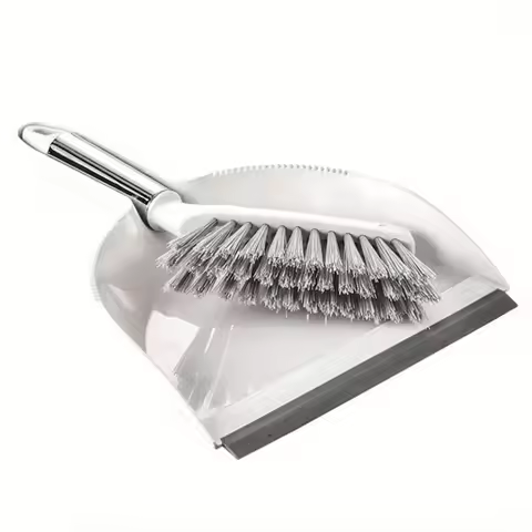 Useful Durable Desktop Broom Set Plastic Small Shovel Brushes Wear Resistant Broom Dustpan Computer 