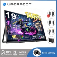 UPERFECT GR19BU - 19'' 4K 44Hz Portable Gaming Monitor UHD 3840*2160 0.1ms/500Nits With HDR FreeSync