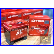 RCB Lithium ion Battery S Series YTZ5S 12V 24WH & HJTZ7S 12V 36WH 100% ORIGINAL