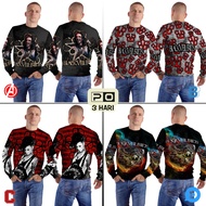 Crewneck Black Veil Brides Band Sweater Fullprint Polyester Jersey Material | BVB-872499512