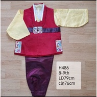 Korean Hanbok for boys 8-9 years old H486
