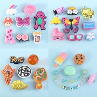 Miss Zoe Jibbitz Shoe Buckles - Cartoon Butterfly & Dragon Ball 3D Candy Chain Designs