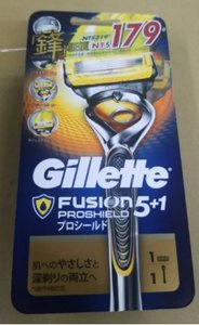 Gillette 吉列 - Fusion 5+1 ProShield 鋒護潤滑系列剃鬚刀 (1刀架1刀頭) (平行進口)