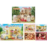 Epoch Children's Puzzle, Sylvanian Families, 42/56/63 Pieces (18.2 x 25.7 cm), 62-015, 3 Types, Incl