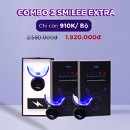 [Tặng 6 quà]  Combo 2 Bộ Smilee Extra nâng cao Version 2 Tầy trắng răng sau 7 ngày An toàn Không ê b