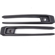 Car Interior Sticker Carbon Fiber Car Front Fog Lamp Decorative Frame Cover Exterior Accessories for
