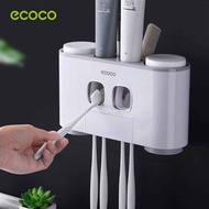 ECOCO WALL-MOUNTED BRUSH AND Toothpaste Dispenser