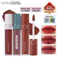 Romand [MÀU 1-30] Son Kem Lì Romand Cực Nhẹ Môi Zero Velvet Tint 5.5g